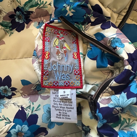 Johnny Was Tivoli Anakin Reversible Puffer Jacket NWOT Sz S - Picture 14 of 17